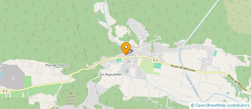 localisation de l'entreprise MONSIEUR ANDRE HERMITTE  SIGNES