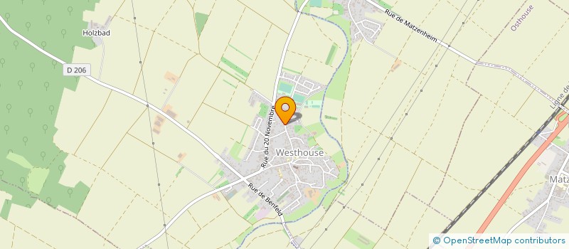 localisation de l'entreprise MONSIEUR ANDRE HIERHOLTZ  WESTHOUSE