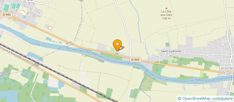 localisation de l'entreprise MONSIEUR ANDRE HIRBEC à LAROCHE-SAINT-CYDROINE