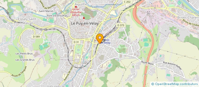 localisation de l'entreprise MONSIEUR ANDRE HOCHENAUER  LE PUY-EN-VELAY