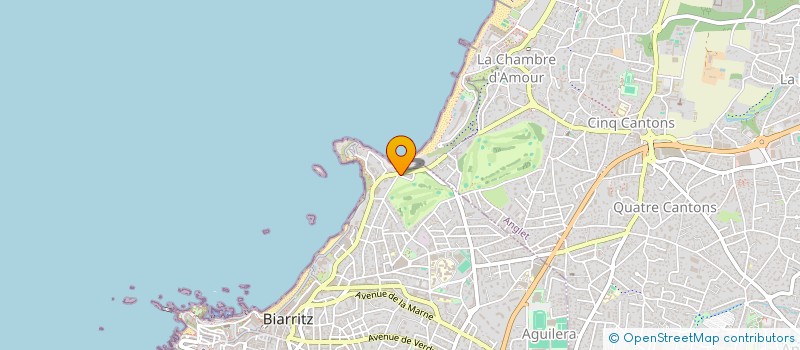 localisation de l'entreprise MONSIEUR ANDRE HOSTEIN à BIARRITZ