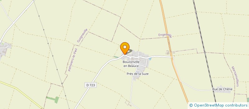 localisation de l'entreprise MONSIEUR ANDRE HUVEAU à PITHIVIERS-LE-VIEIL