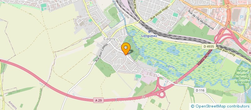 localisation de l'entreprise MONSIEUR ANDRE HYLD  CAGNY