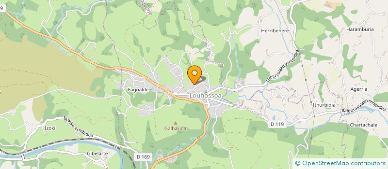 localisation de l'entreprise MONSIEUR ANDRE IDIART  ITXASSOU