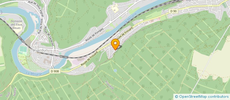 localisation de l'entreprise MONSIEUR ANDRE IGIGABEL  LIVERDUN