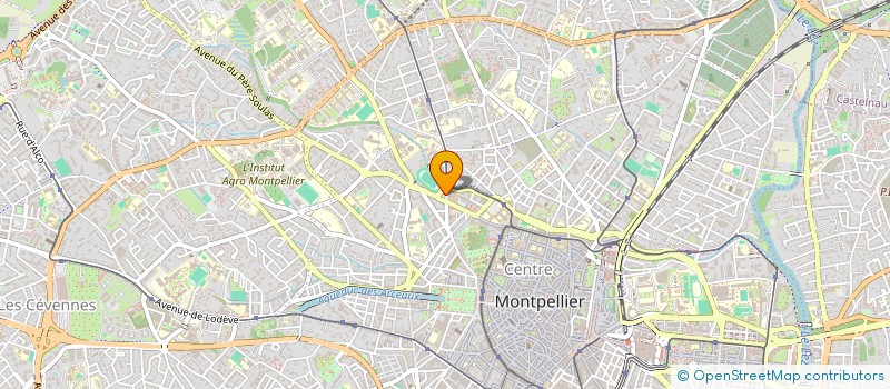 localisation de l'entreprise MONSIEUR ANDRE IMBAUD à MONTPELLIER