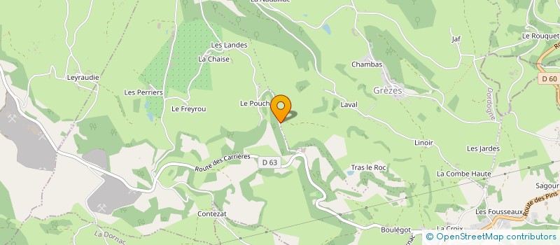 localisation de l'entreprise MONSIEUR ANDRE IMBERT à LES COTEAUX PERIGOURDINS