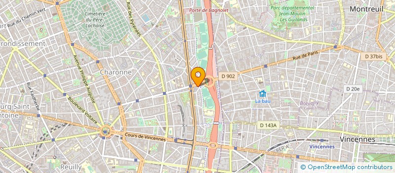 localisation de l'entreprise MONSIEUR ANDRE IMHOF  PARIS