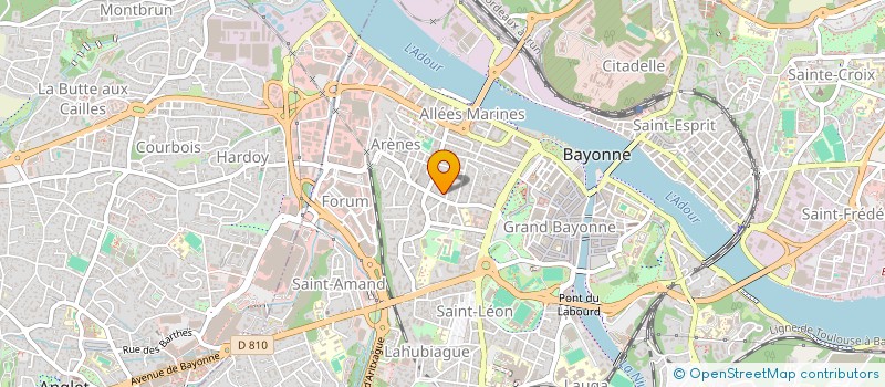 localisation de l'entreprise MONSIEUR ANDRE IRUITE à BAYONNE