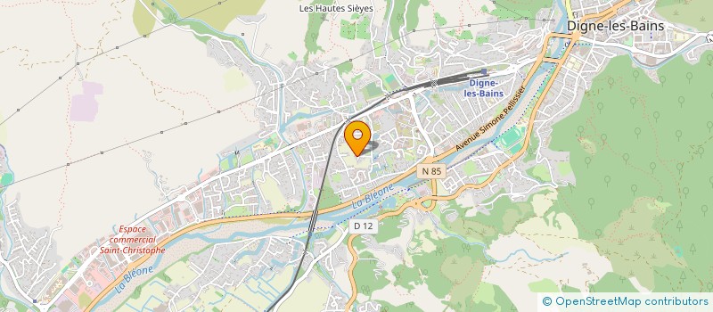 localisation de l'entreprise MONSIEUR ANDRE ISNARD à DIGNE-LES-BAINS