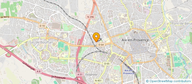 localisation de l'entreprise MONSIEUR ANDRE JACQUES à AIX-EN-PROVENCE
