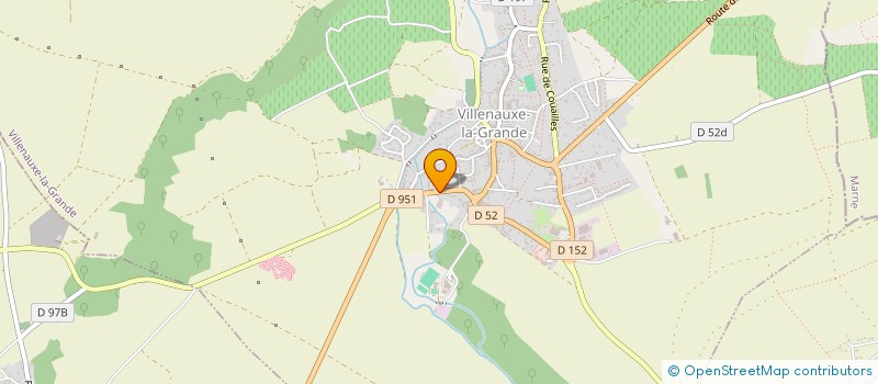 localisation de l'entreprise MONSIEUR ANDRE JACQUES  VILLENAUXE-LA-GRANDE