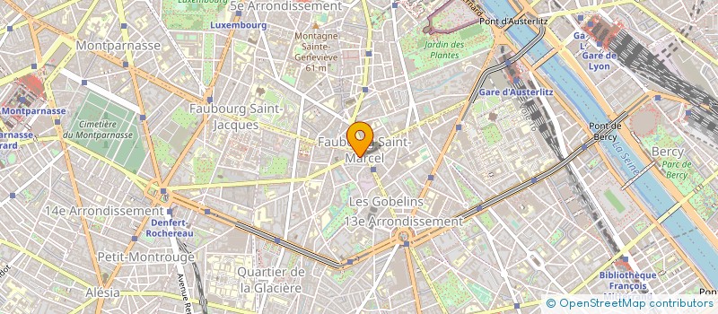 localisation de l'entreprise MONSIEUR ANDRE JACQUIN  PARIS