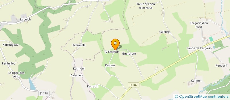 localisation de l'entreprise MONSIEUR ANDRE JAFFRE  LIGNOL