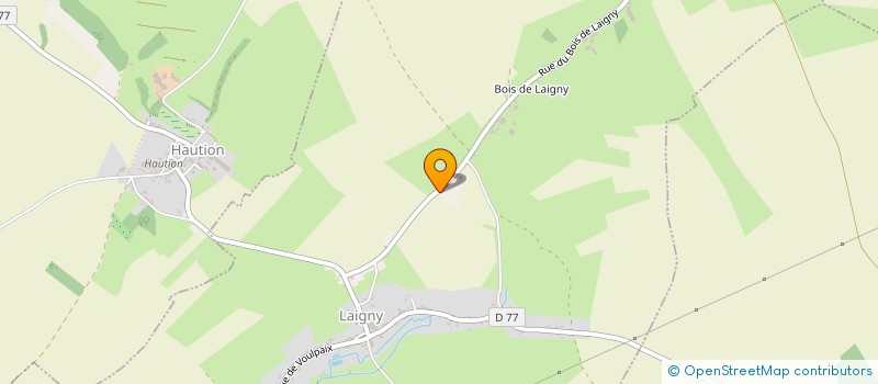 localisation de l'entreprise MONSIEUR ANDRE JAMARD  LAIGNY