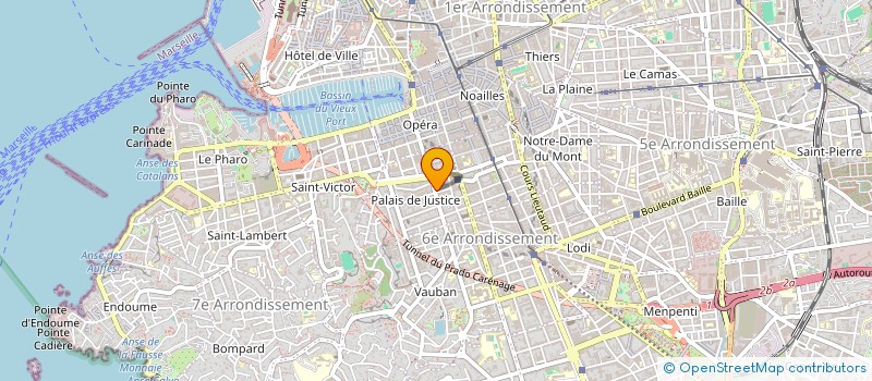 localisation de l'entreprise MONSIEUR ANDRE JEBRAYEL  MARSEILLE