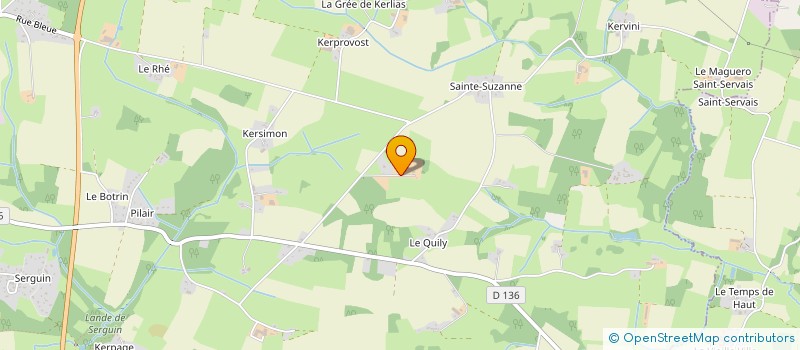 localisation de l'entreprise MONSIEUR ANDRE JEGO à QUESTEMBERT