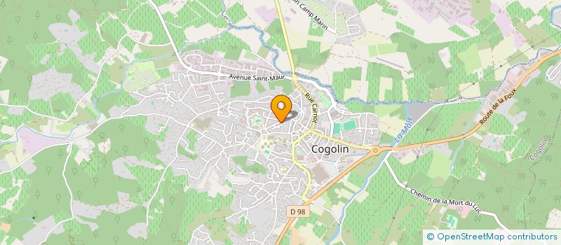 localisation de l'entreprise MONSIEUR ANDRE JHISTARRY à COGOLIN