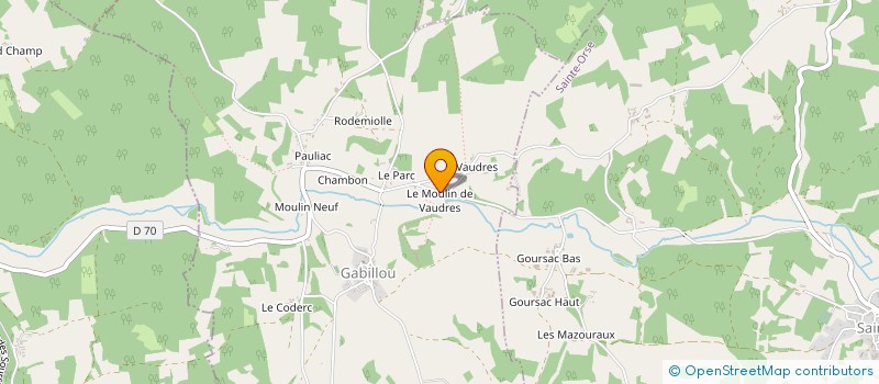 localisation de l'entreprise MONSIEUR ANDRE JOCHUM  GABILLOU