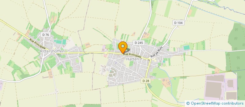 localisation de l'entreprise MONSIEUR ANDRE JOERGER à HATTEN