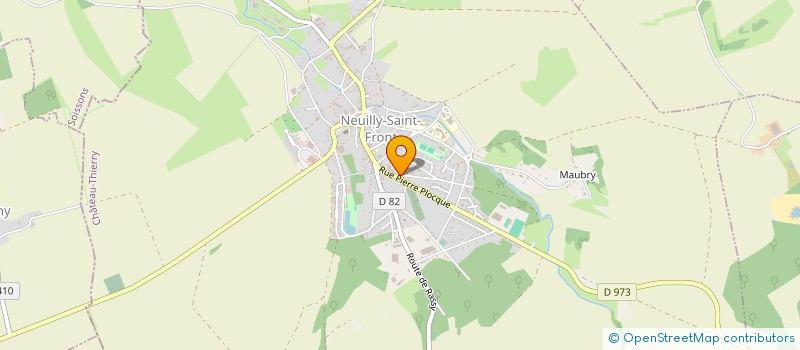 localisation de l'entreprise MONSIEUR ANDRE JOIRIS  NEUILLY-SAINT-FRONT