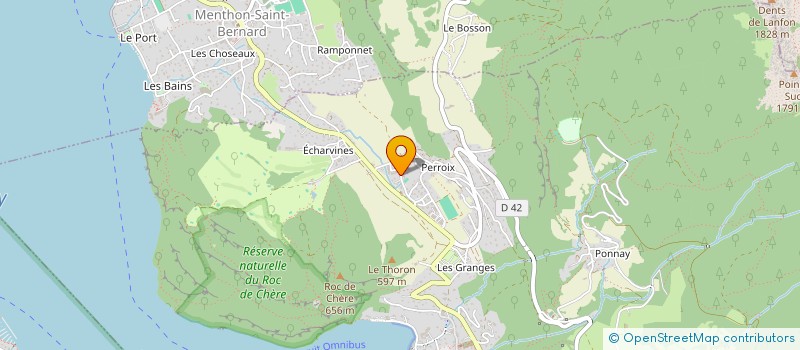 localisation de l'entreprise MONSIEUR ANDRE JOLY à TALLOIRES-MONTMIN
