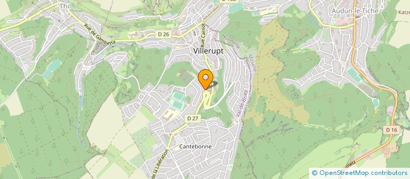 localisation de l'entreprise MONSIEUR ANDRE JOPPE  VILLERUPT