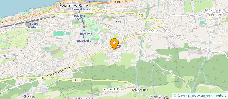 localisation de l'entreprise MONSIEUR ANDRE JORDIL  FETERNES