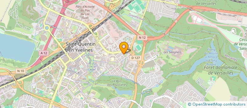 localisation de l'entreprise MONSIEUR ANDRE JOSEPH  GUYANCOURT