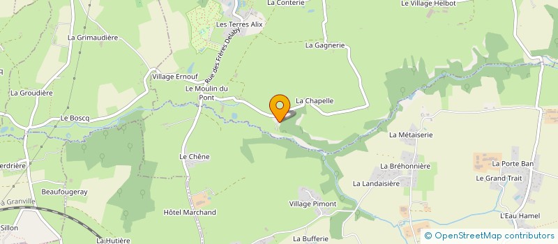 localisation de l'entreprise MONSIEUR ANDRE JOSSELIN  HUDIMESNIL