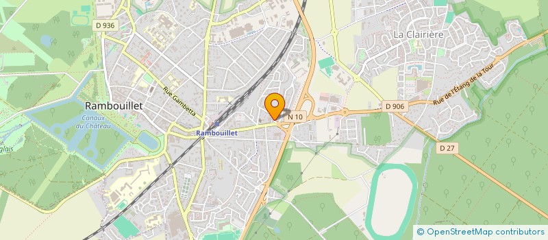 localisation de l'entreprise MONSIEUR ANDRE JOUBERT à RAMBOUILLET