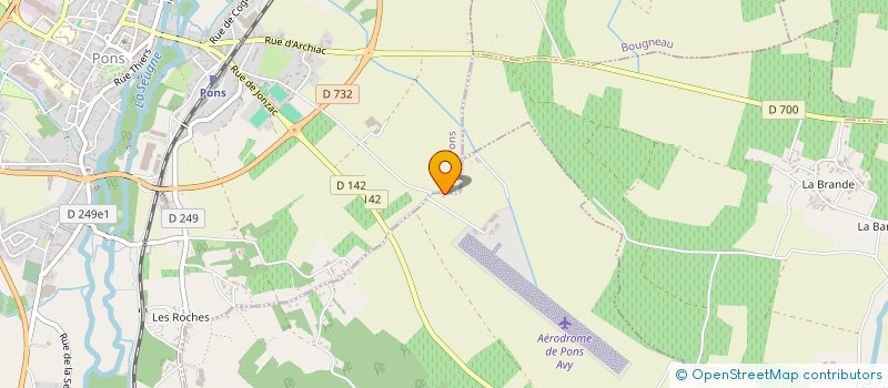 localisation de l'entreprise MONSIEUR ANDRE JOUBERT  BIRON