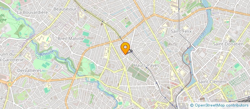 localisation de l'entreprise MONSIEUR ANDRE JOUET à NANTES