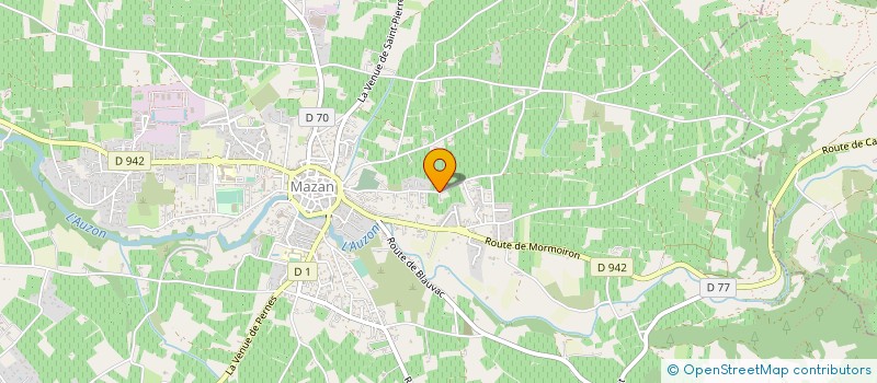 localisation de l'entreprise MONSIEUR ANDRE JOULIA à MAZAN