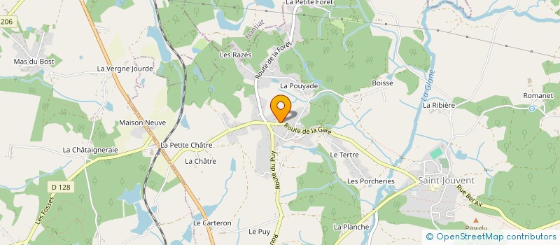 localisation de l'entreprise MONSIEUR ANDRE JOURDE à SAINT-JOUVENT