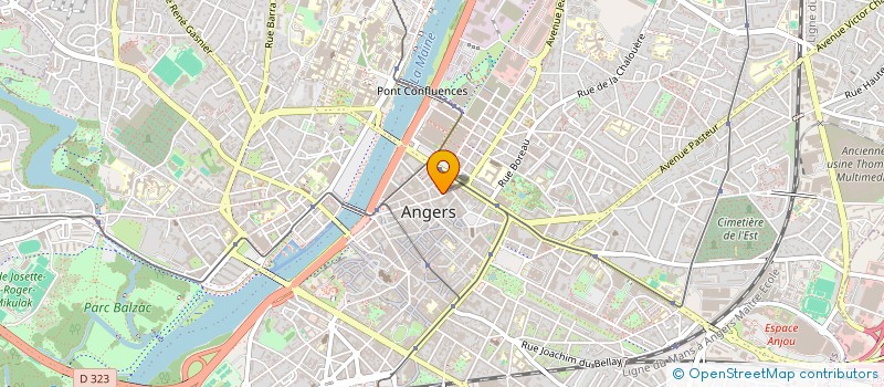 localisation de l'entreprise MONSIEUR ANDRE JOURNAUD à ANGERS