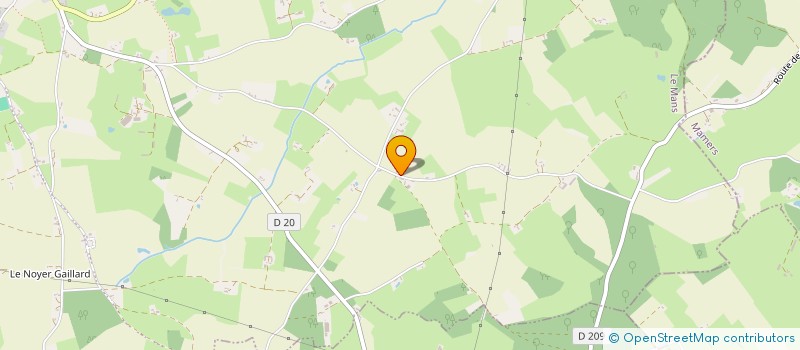 localisation de l'entreprise MONSIEUR ANDRE JOUSSE  BALLON-SAINT MARS