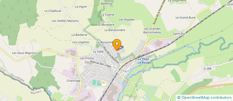localisation de l'entreprise MONSIEUR ANDRE JOUSSELIN à VAL-AU-PERCHE