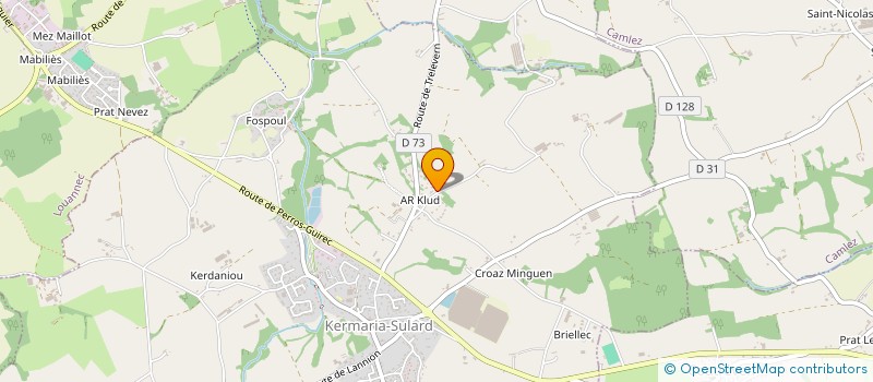 localisation de l'entreprise MONSIEUR ANDRE JUGUET à KERMARIA-SULARD