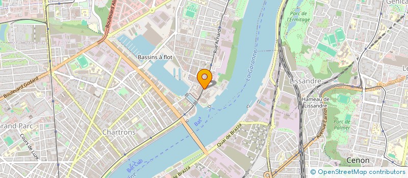 localisation de l'entreprise MONSIEUR ANDRE JUILLARD à BORDEAUX
