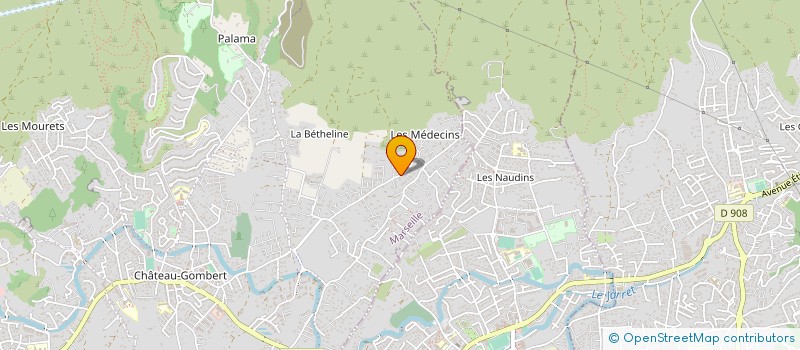 localisation de l'entreprise MONSIEUR ANDRE JULLIEN à MARSEILLE
