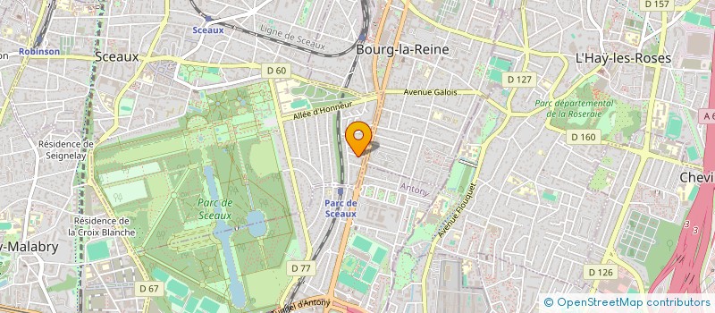 localisation de l'entreprise MONSIEUR ANDRE KAFROUNY à SCEAUX