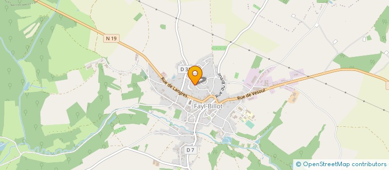 localisation de l'entreprise MONSIEUR ANDRE KENNEL à FAYL-BILLOT