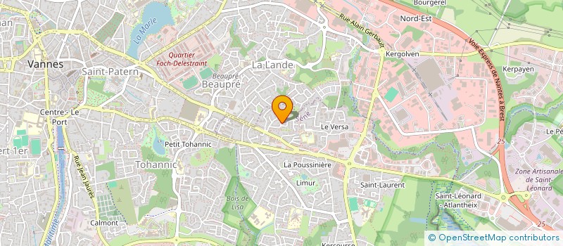 localisation de l'entreprise MONSIEUR ANDRE KERMORVANT à SENE