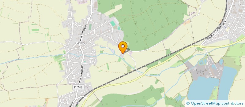 localisation de l'entreprise MONSIEUR ANDRE KERTZINGER  GRIES