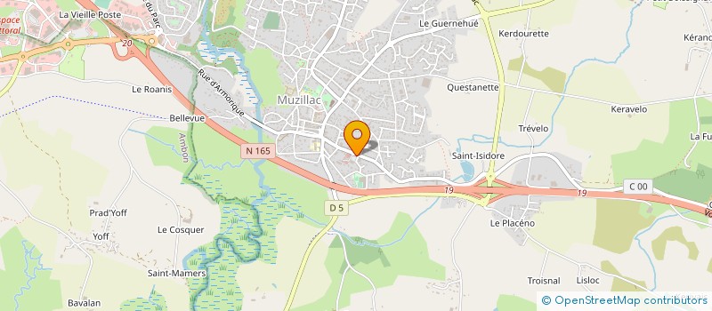 localisation de l'entreprise MONSIEUR ANDRE KERVAIRE  SARZEAU