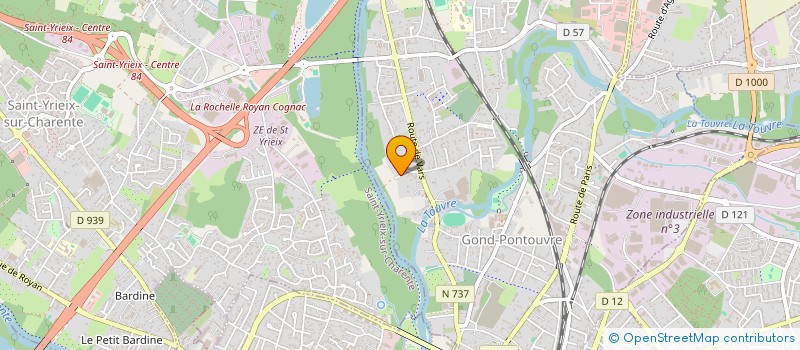 localisation de l'entreprise MONSIEUR ANDRE KLEIN  GOND-PONTOUVRE