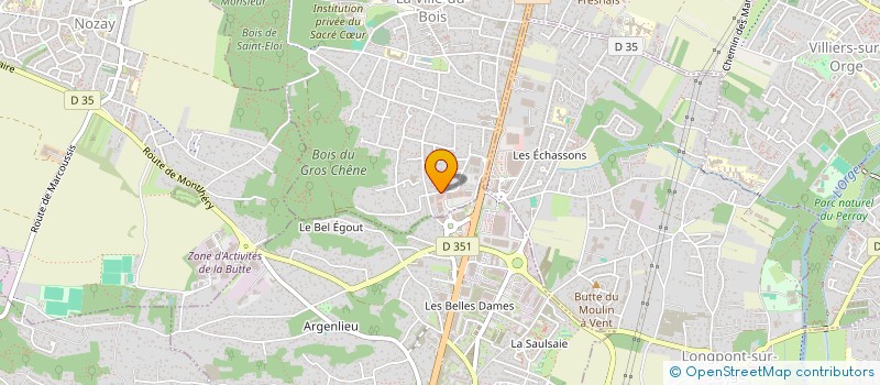 localisation de l'entreprise MONSIEUR ANDRE KOECHLER  LA VILLE-DU-BOIS