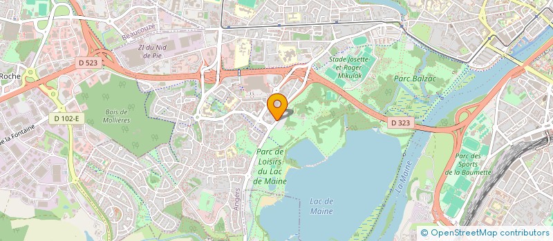 localisation de l'entreprise MONSIEUR ANDRE KRISMANN  ANGERS