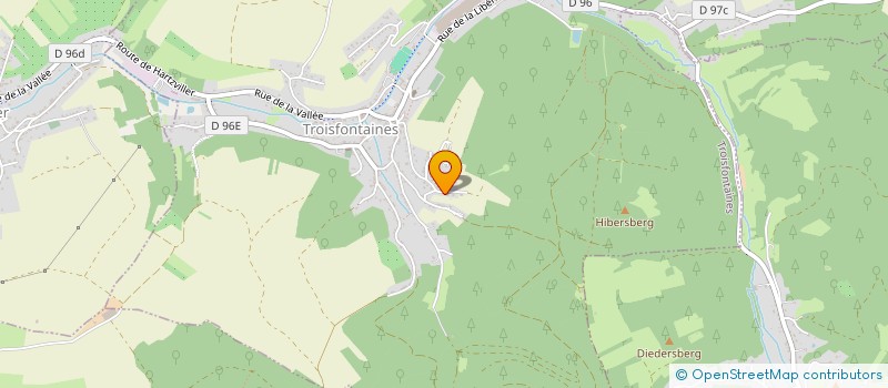 localisation de l'entreprise MONSIEUR ANDRE KRUMMENACKER  TROISFONTAINES